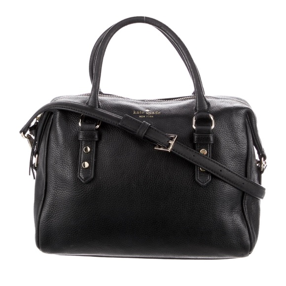 KATE SPADE NEW YORK JULIANNE MULBERRY STREET LEATHER SATCHEL - Picture 1 of 12